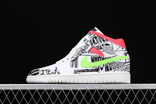 All categories Air Jordan Jordan series basketball shoes Air Jordan 1 Mid Air Jordan 1 Mid SE AJ1 Joe 1 mid-top cultural basketball shoes 554724-119